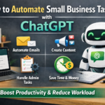 how to automate small business tasks with chatgpt